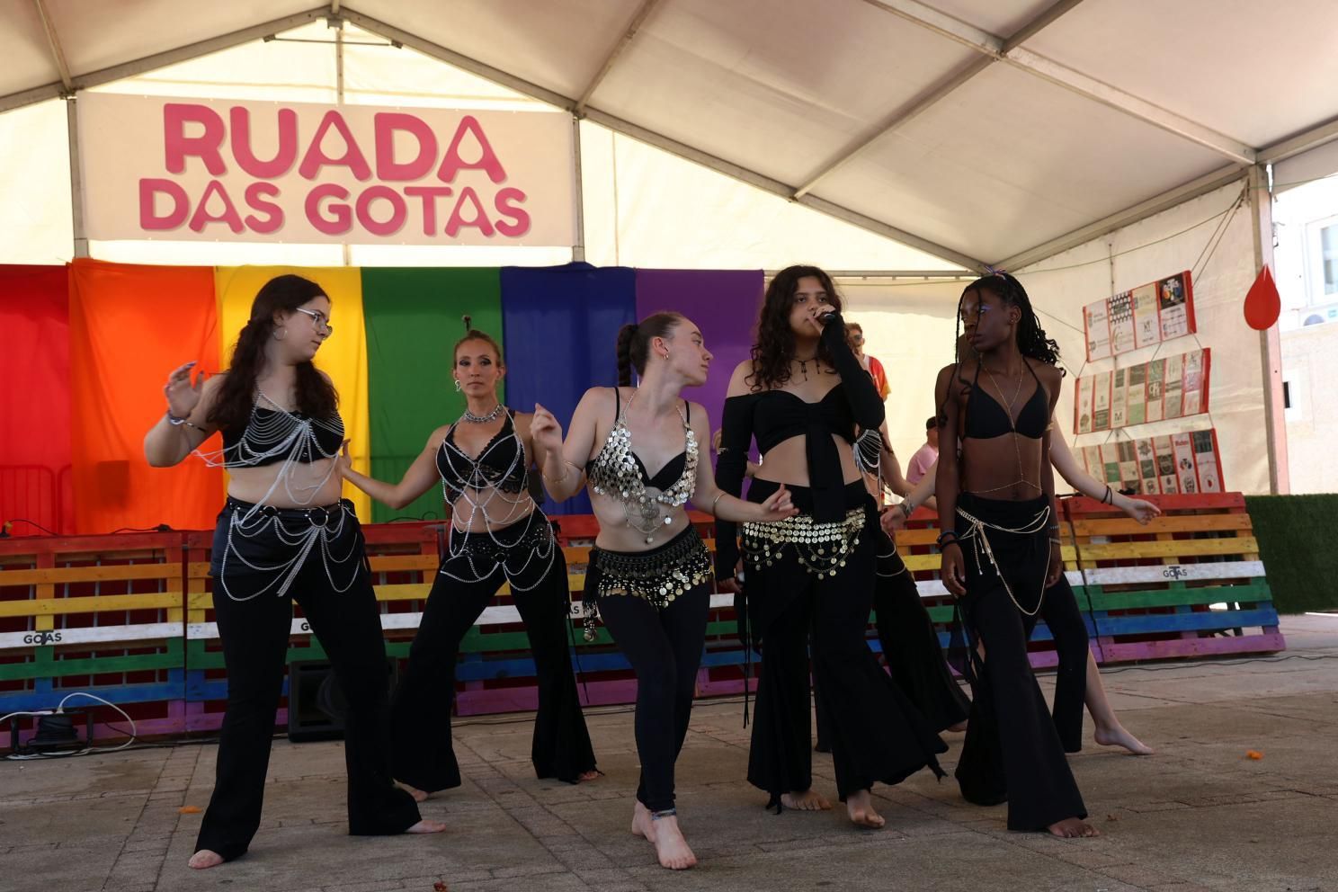 La Ruada das Gotas se cerró ayer con música y gastronomía