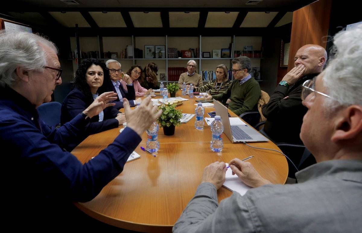 Reunión del Consejo Local del Foro del Mediterráneo celebrado esta semana en Levante-EMV.