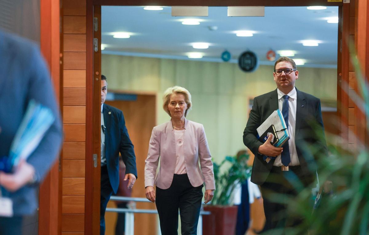 La presidenta de la Comisión Europea, Ursula von der Leyen.