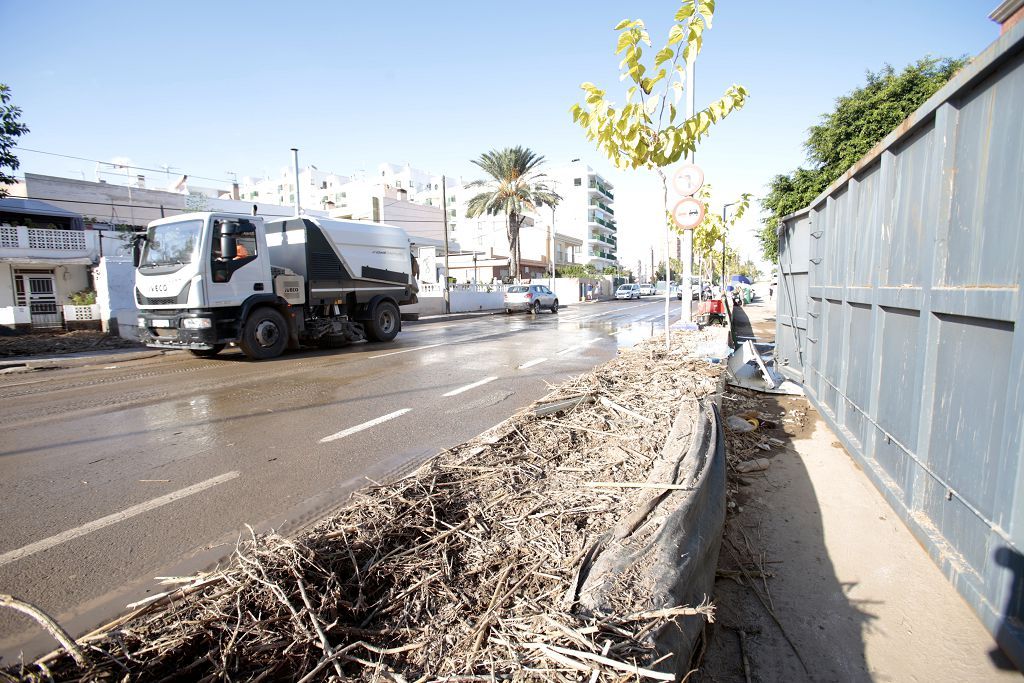 Estas son las imágenes que deja la DANA a su paso por Águilas