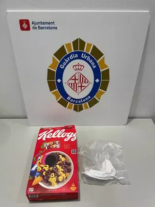 Detinguts a Barcelona amb un «esmorzar explosiu»: llet i una capsa de cereals amb cocaïna
