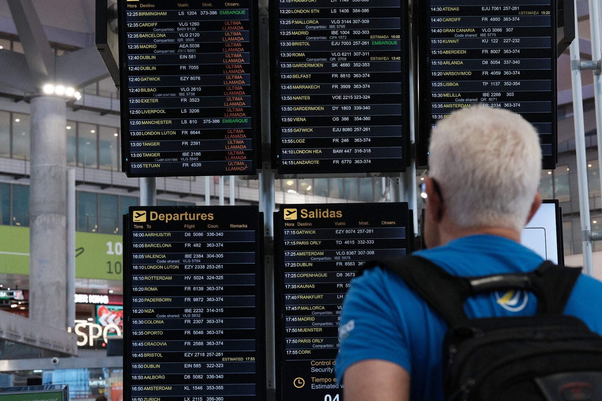 28-06-25 Málaga, Aeropuerto. (Fotografía: Gregorio Marrero)