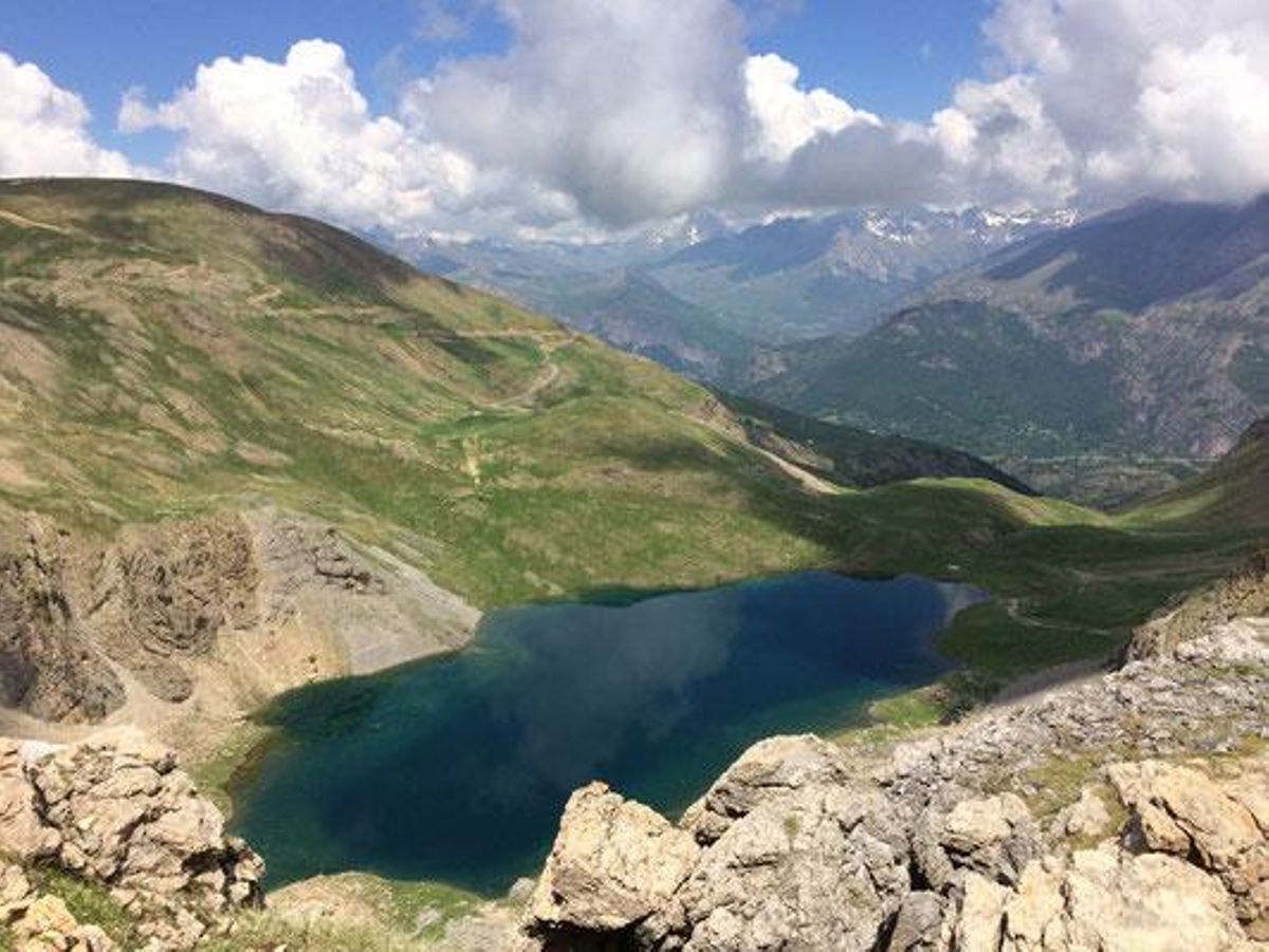 Ibón de Sabocos en la zona de Panticosa