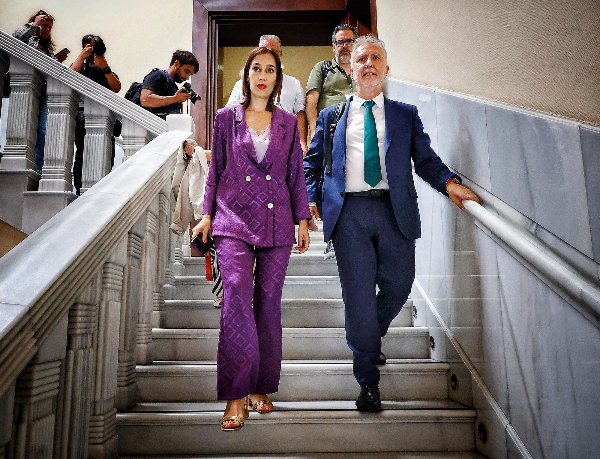 Comparecencia de Ángel Víctor Torres en el Parlamento de Canarias