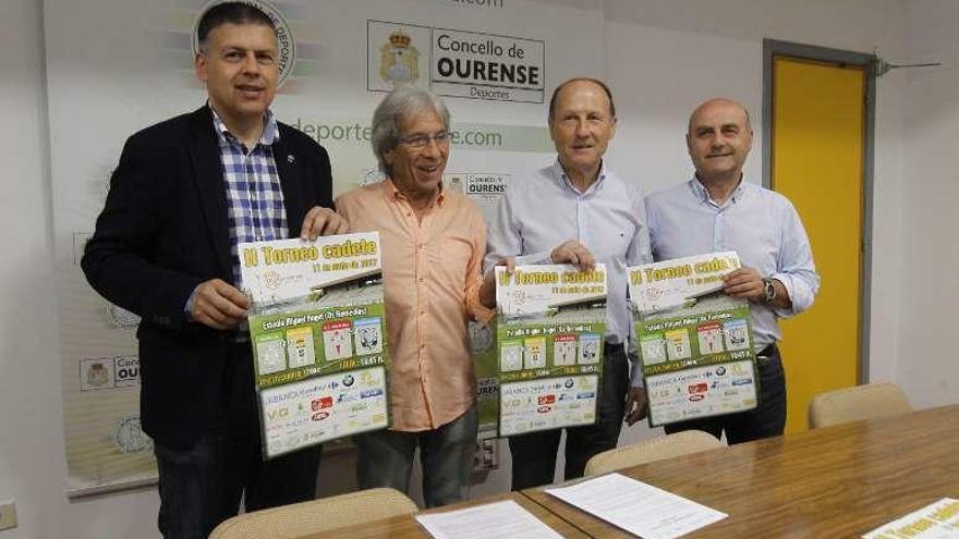 Bernardino González, Juanín, Mario Guede y Cándido. // Jesús Regal