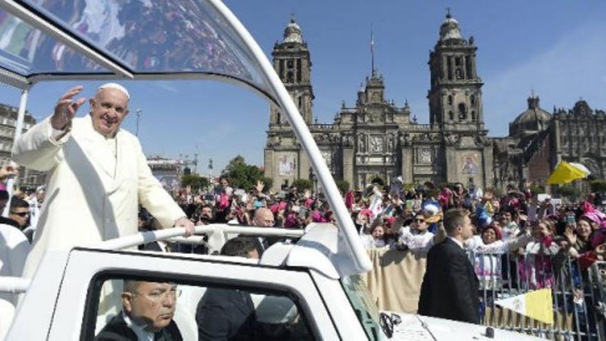 El papa Francisco, contundente ante el clero y la clase política mexicana