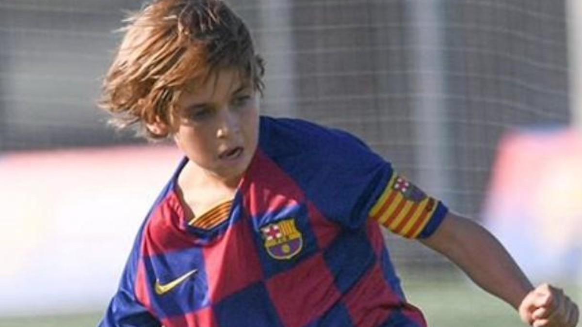 Pedrito Demiddi era un espectáculo en el Barça