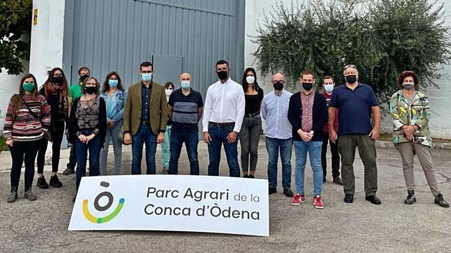 Els iniciadors del Parc Agrari de la Conca d’Òdena, a Calaf                                | PA