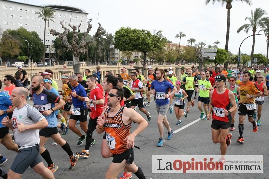 Media Maratón de Murcia: paso por la Avenida del Infante