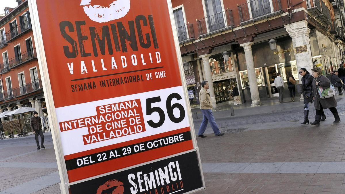 Cartel de la Semana Internacional de Cine de Valladolid.