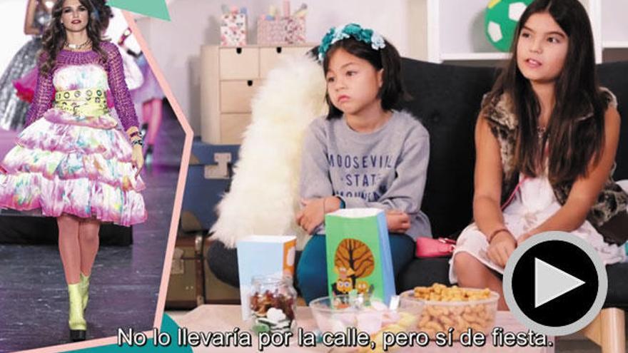 Así ven los niños las extravagancias de la moda