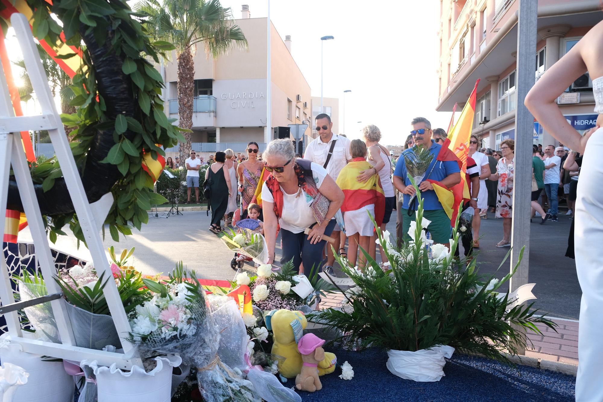 Santa Pola homenajea a la pequeña Silvia en el 20 aniversario de su asesinato en el atentado de ETA