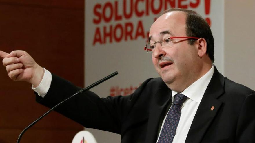 Miquel Iceta, candidato del PSC.