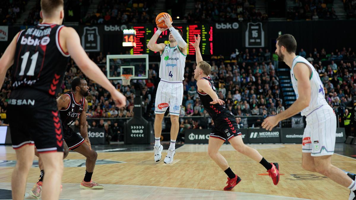 El Unicaja ya ganó en Miribilla en la primera vuelta.