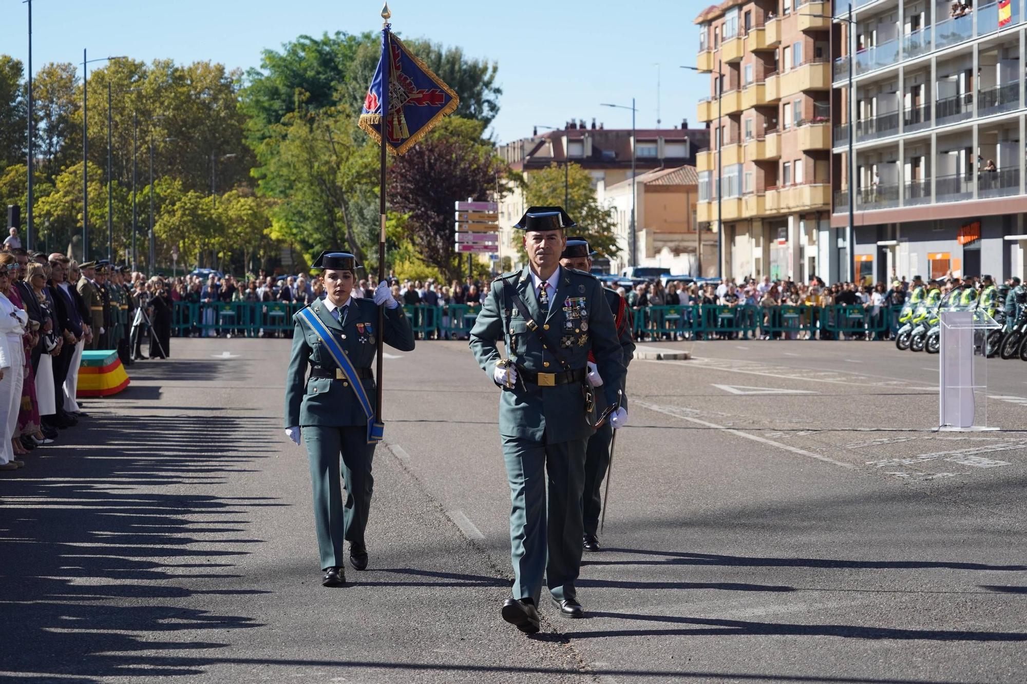 La Guardia Civil de Zamora honra a su patrona la Virgen del Pilar