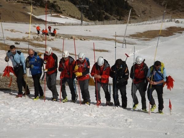 Simulacre de rescat a Vallter