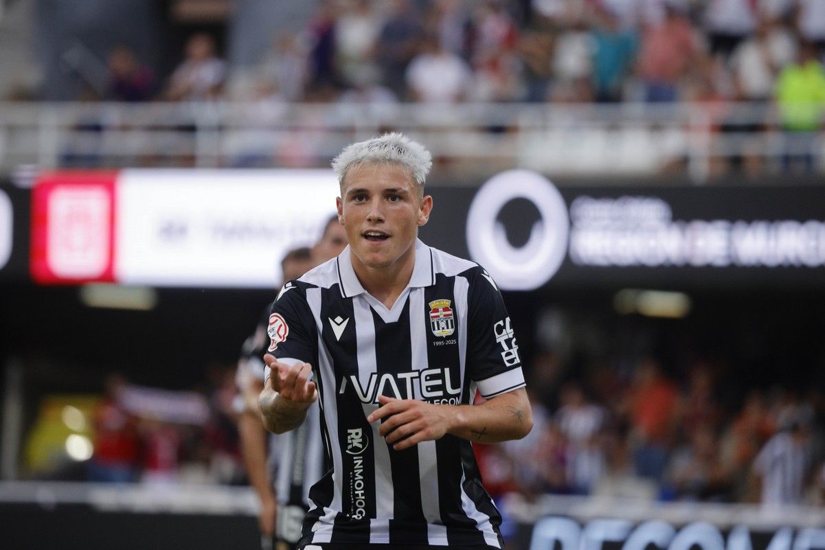 La victoria del FC Cartagena sobre el Tarazona, en imágenes