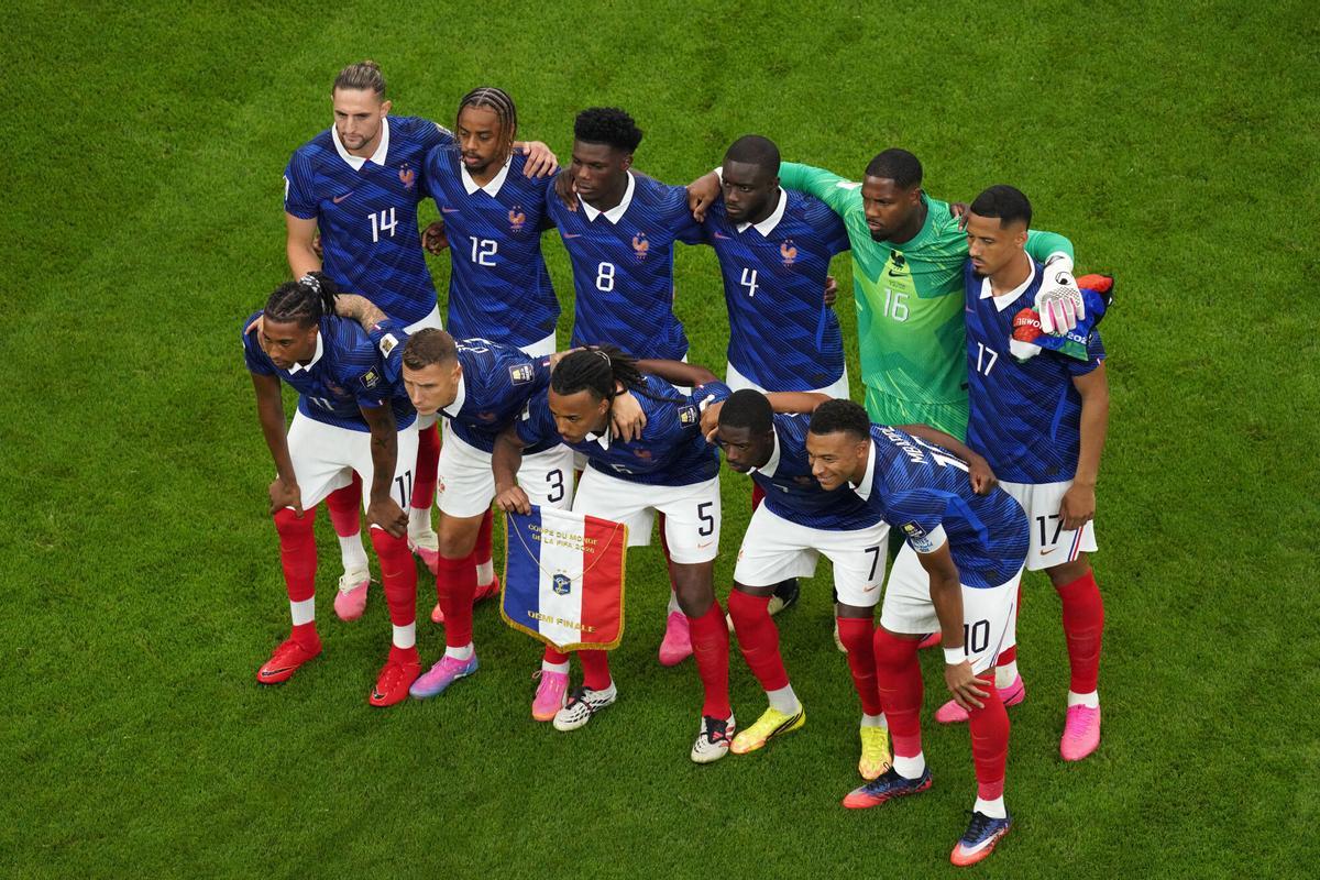 La selección francesa, rival de España en las semifinales del Mundial