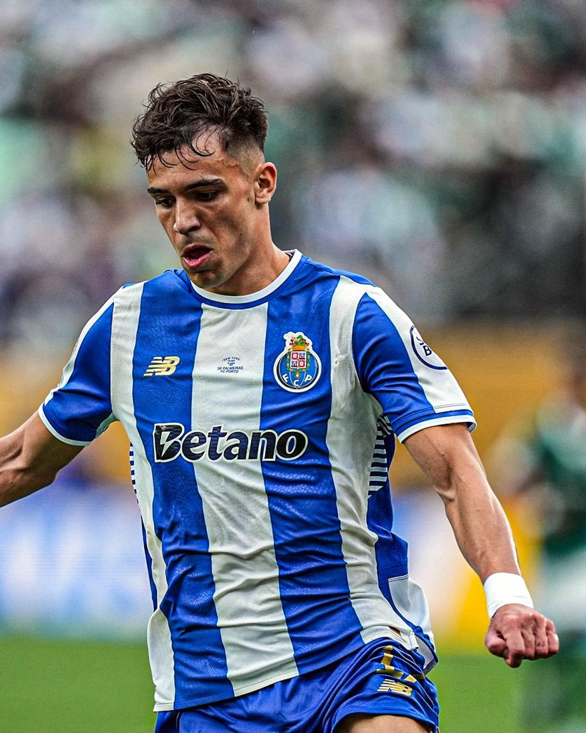 Gabri Veiga, durante su debut con el Porto