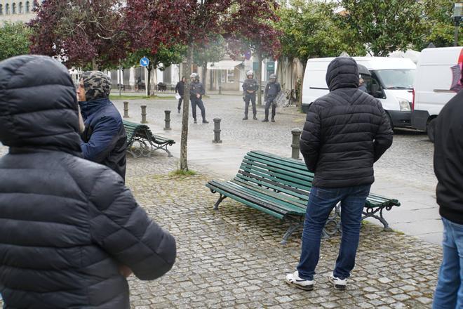 Protestas ante la Policía Nacional