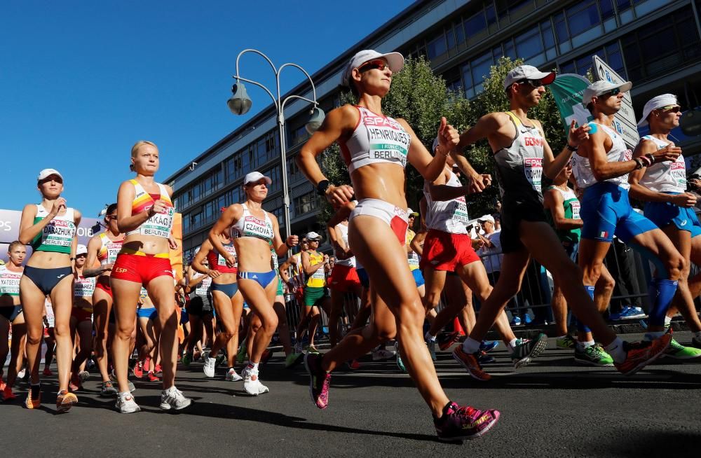 Julia Takacs, medalla de bronce en 50 km marcha en los Europeos