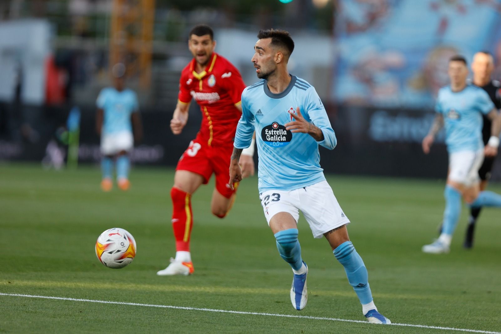 El Celta-Getafe, en imágenes