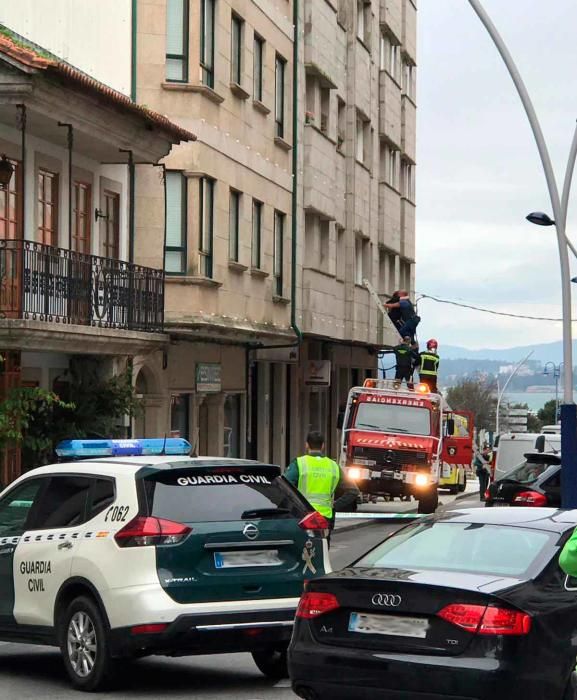 Tiroteo en O Grove, por presunta violencia machista.