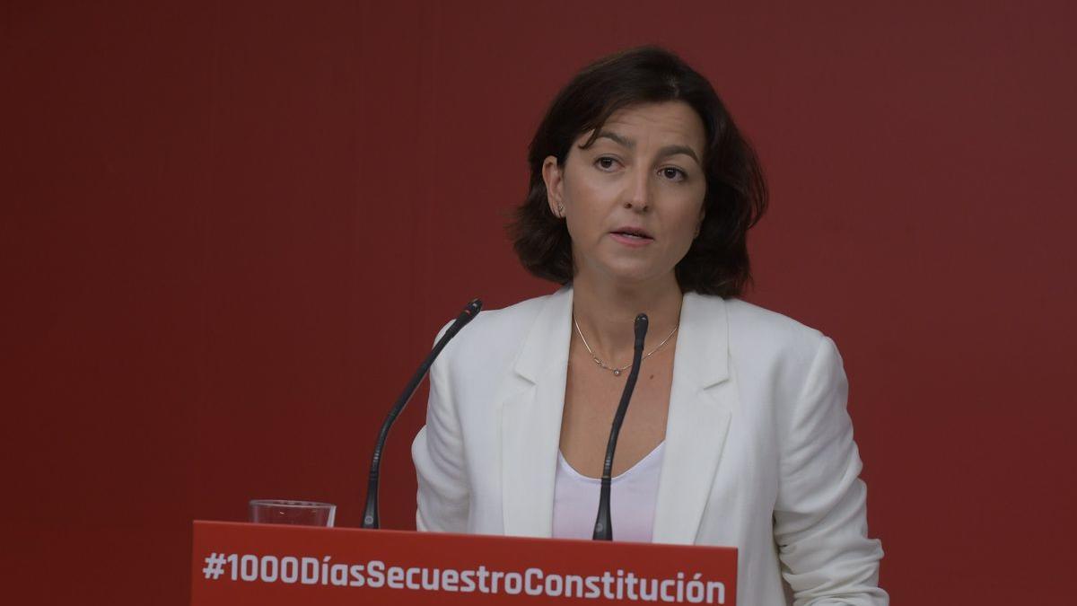 La viceprimera secretaria del PSC, Eva Granados.