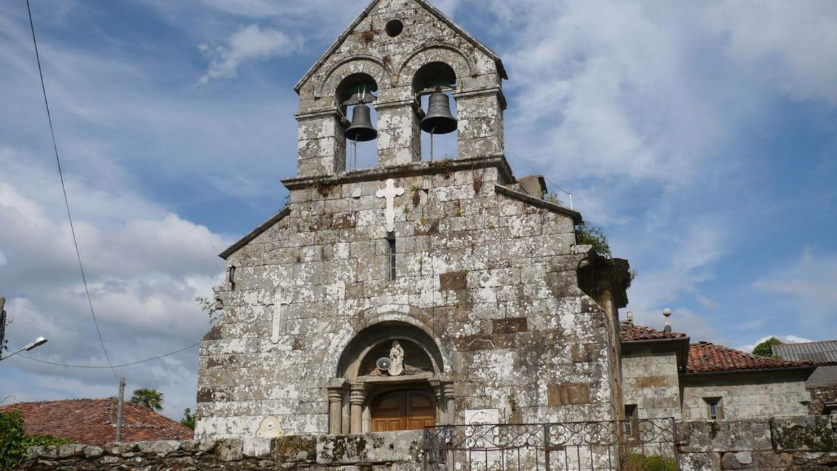 Fachada de la iglesia de Donramiro. |   // A.V.N.