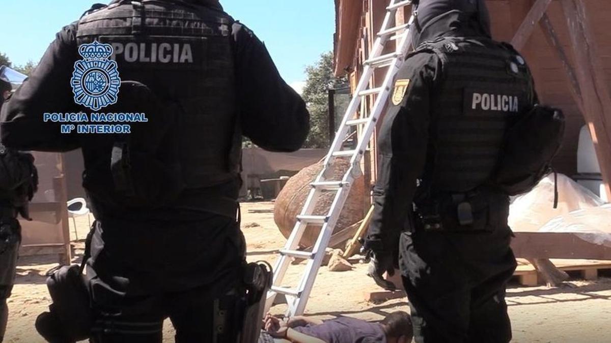 Los narcos guardaban en Córdoba el material del gran laboratorio de cocaína desmantelado en Madrid.