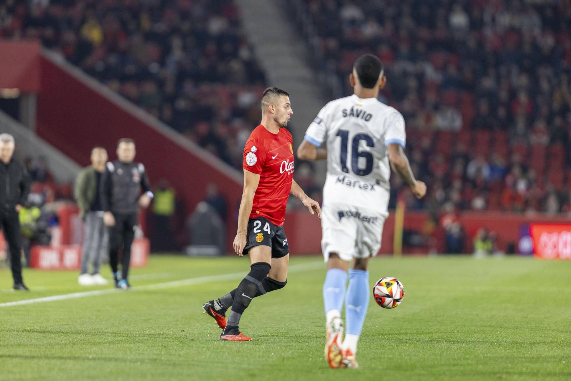 RCD Mallorca-Girona: Las mejores fotos de la victoria (3-1) del Mallorca en la eliminatoria de Copa del Rey