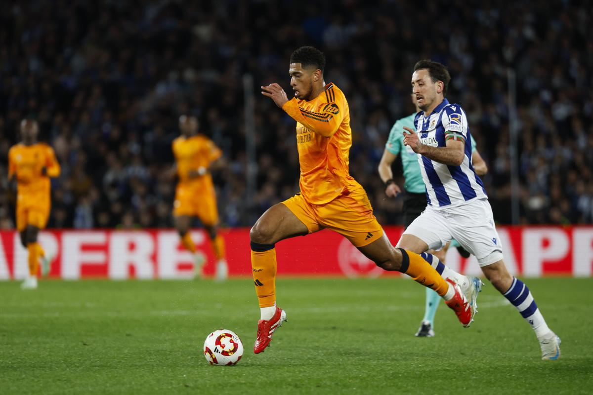 Real Sociedad - Real Madrid, en imágenes.