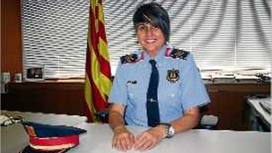 La cap de la URPAC de Girona, la sotsinspectora Rosa Negre.