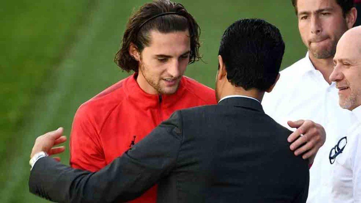 El presidente del PSG se mantiene intransigente con Rabiot