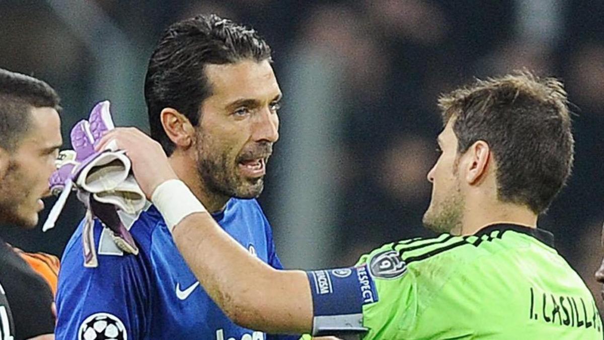 Casillas y Buffon se verán las caras en los octavos de Champions.