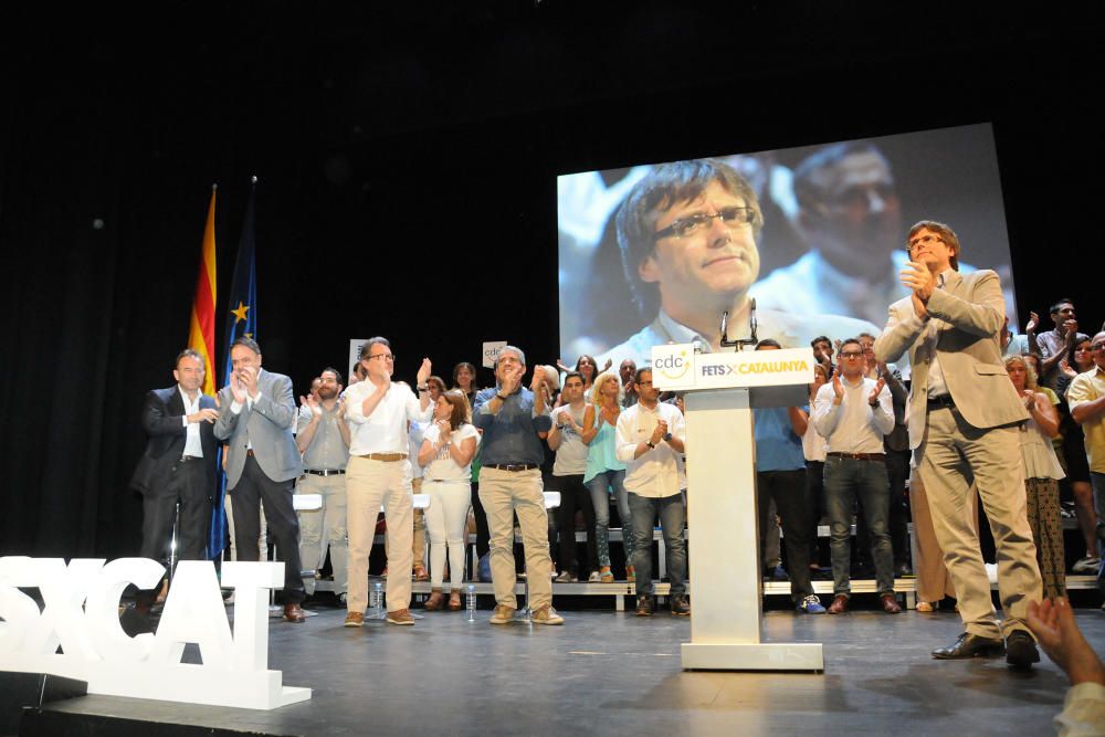 Míting de CDC a Manresa