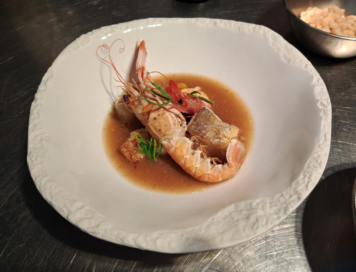 Un plat d'Escudella de Palamós