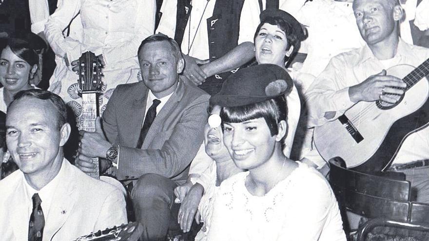 Bailando en el espacio