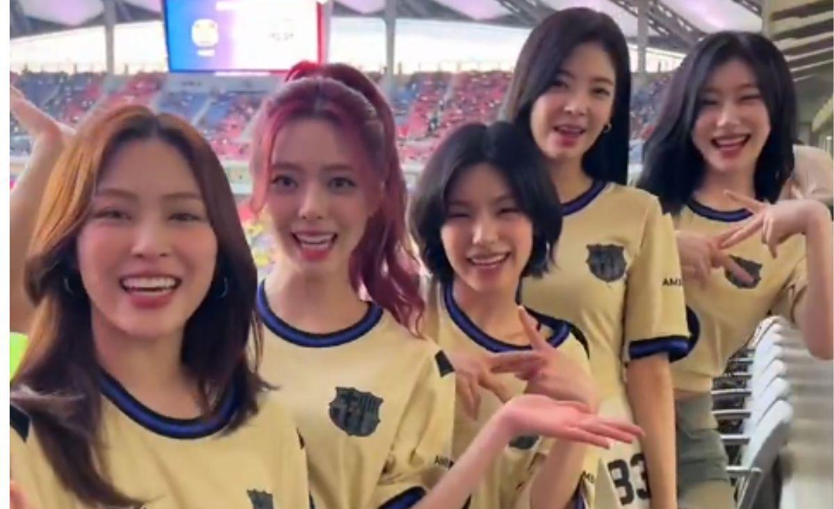 IZTY aparecen con la camiseta del Barça