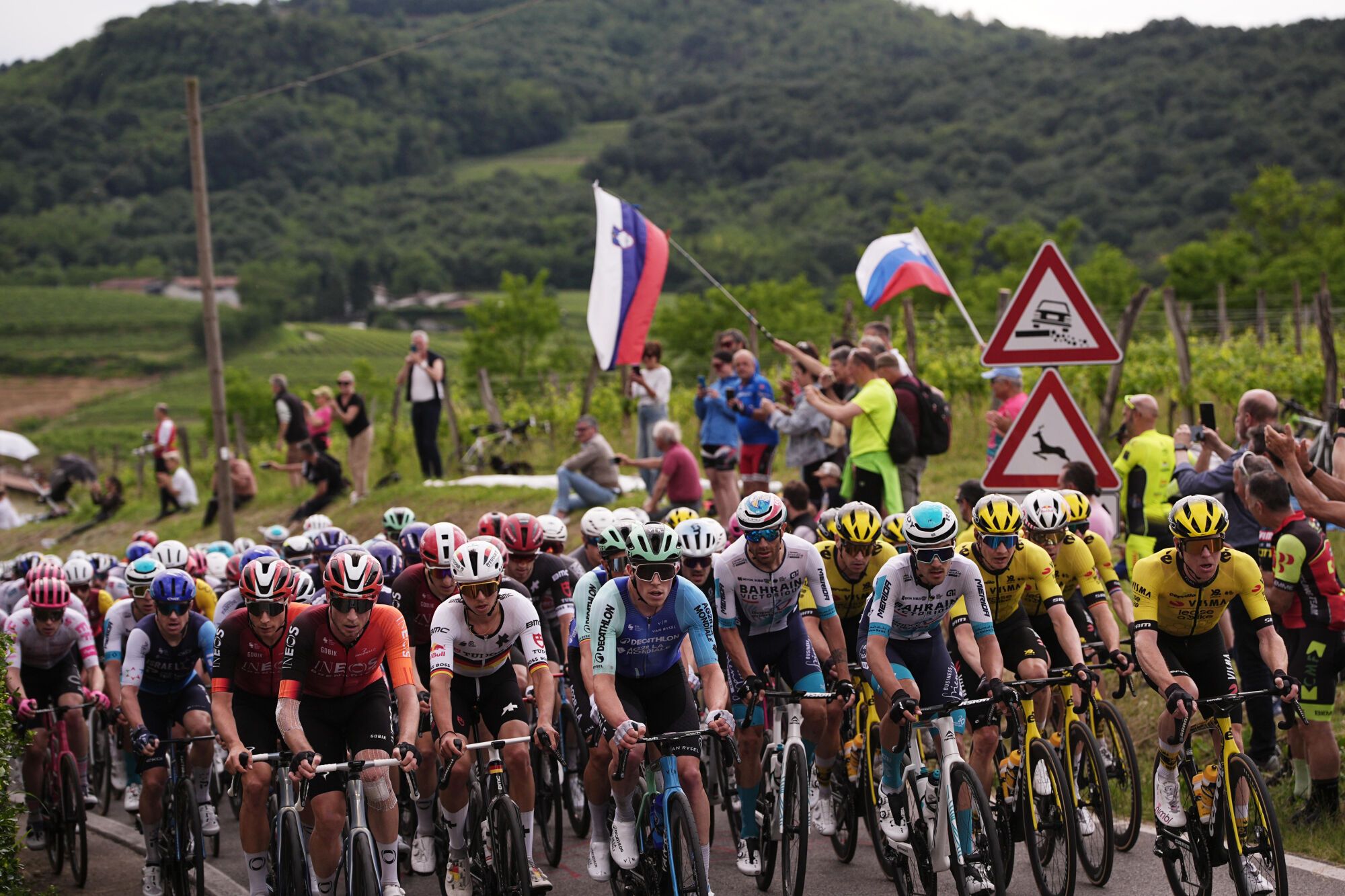 La etapa 13 del Giro de Italia, en imágenes.
