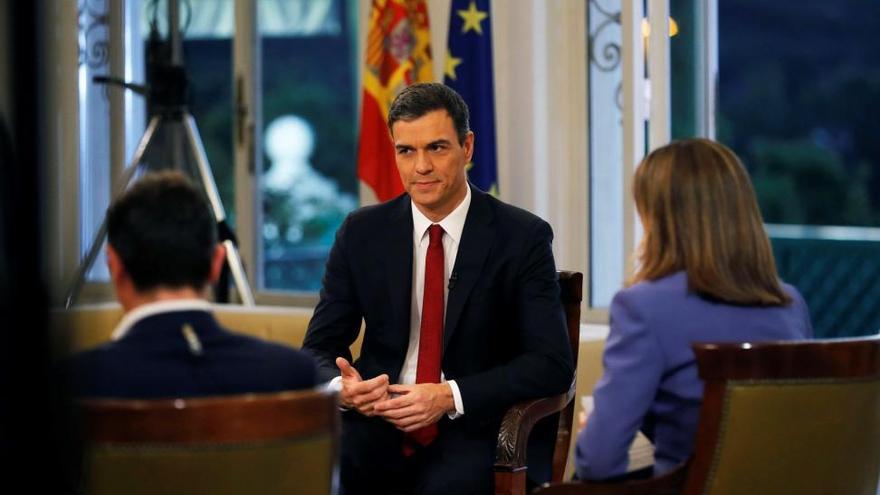 Pedro Sánchez: &quot;quiero agotar la legislatura completa&quot;