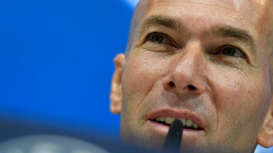 Zinedine Zidane, entrenador del Real Madrid.