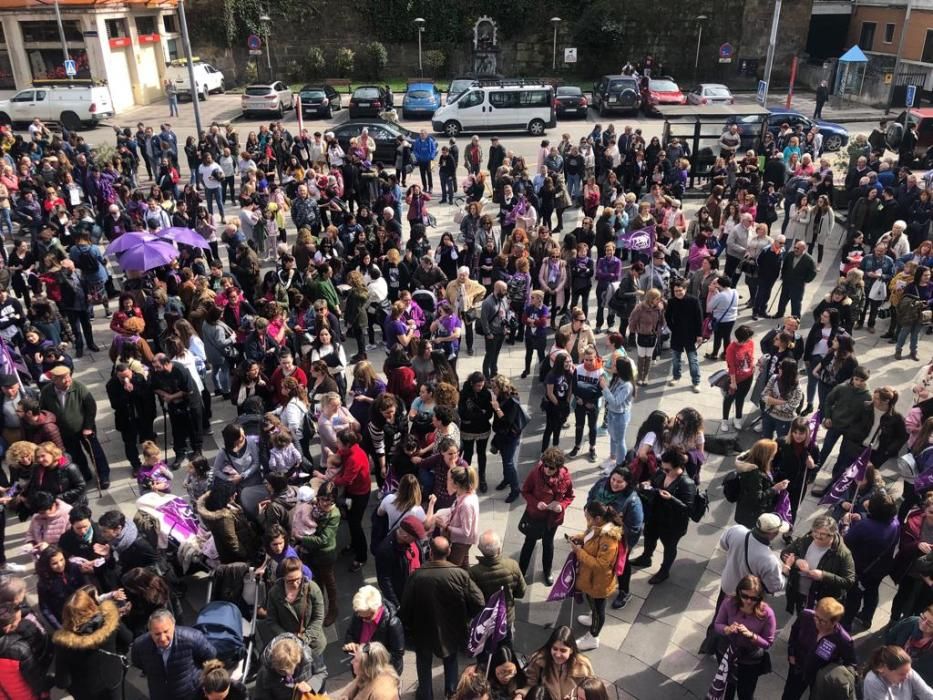 8-M en Asturias: El feminismo inunda las plazas