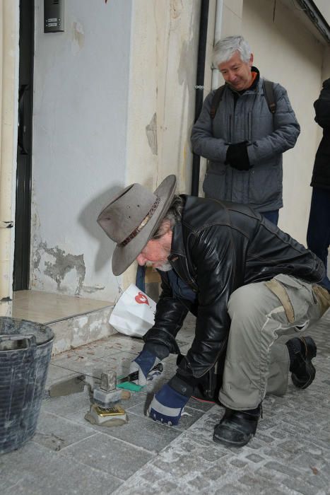 Manresa posa les primeres plaques Stolpersteine