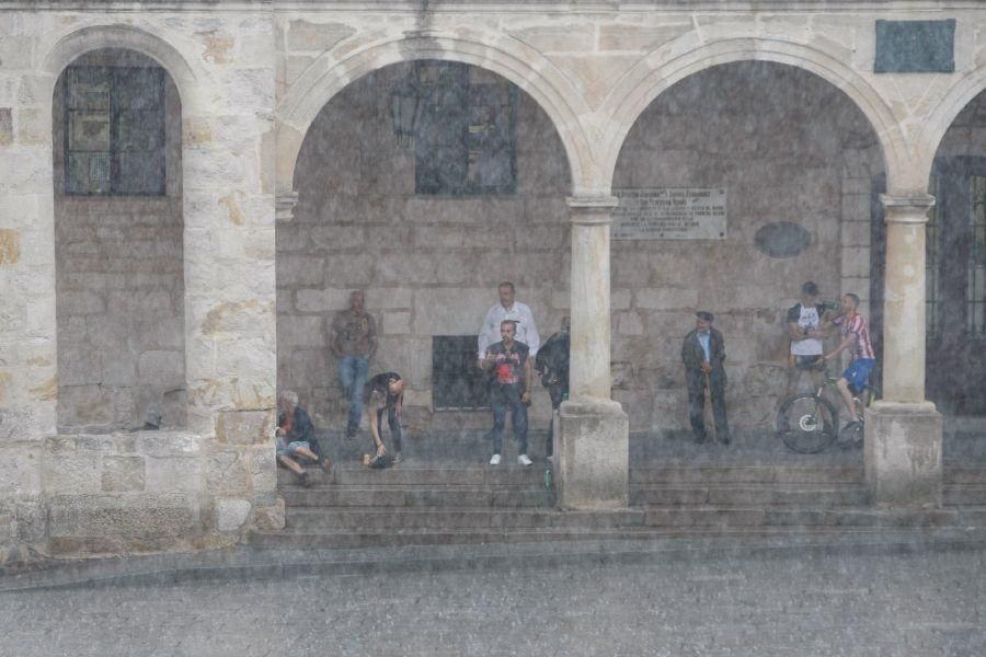 Tromba de agua en Zamora