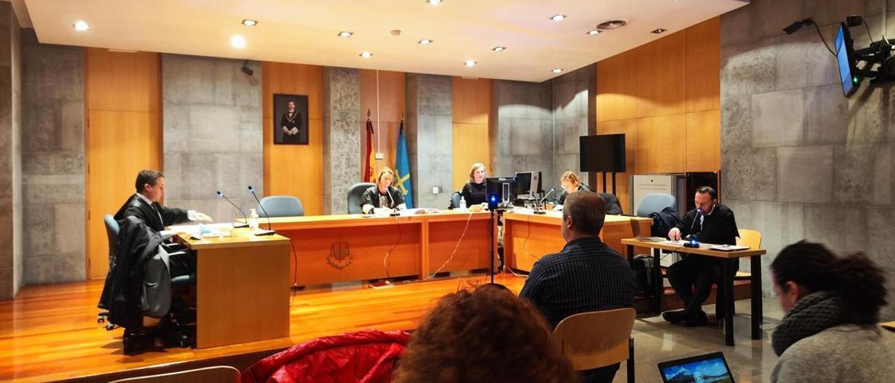 La vista celebrada en el juzgado de lo Penal 2 de Oviedo. |A. Velasco