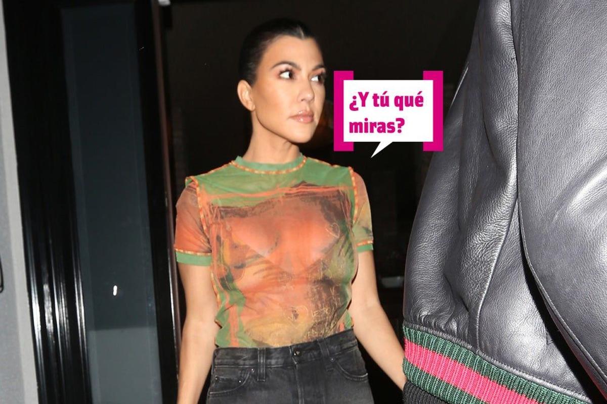 Kourtney Kardashian, arrasa por donde pasa