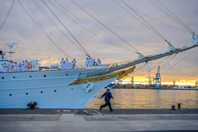 LLEGADA DEL JUAN SEBASTIAN ELCANO