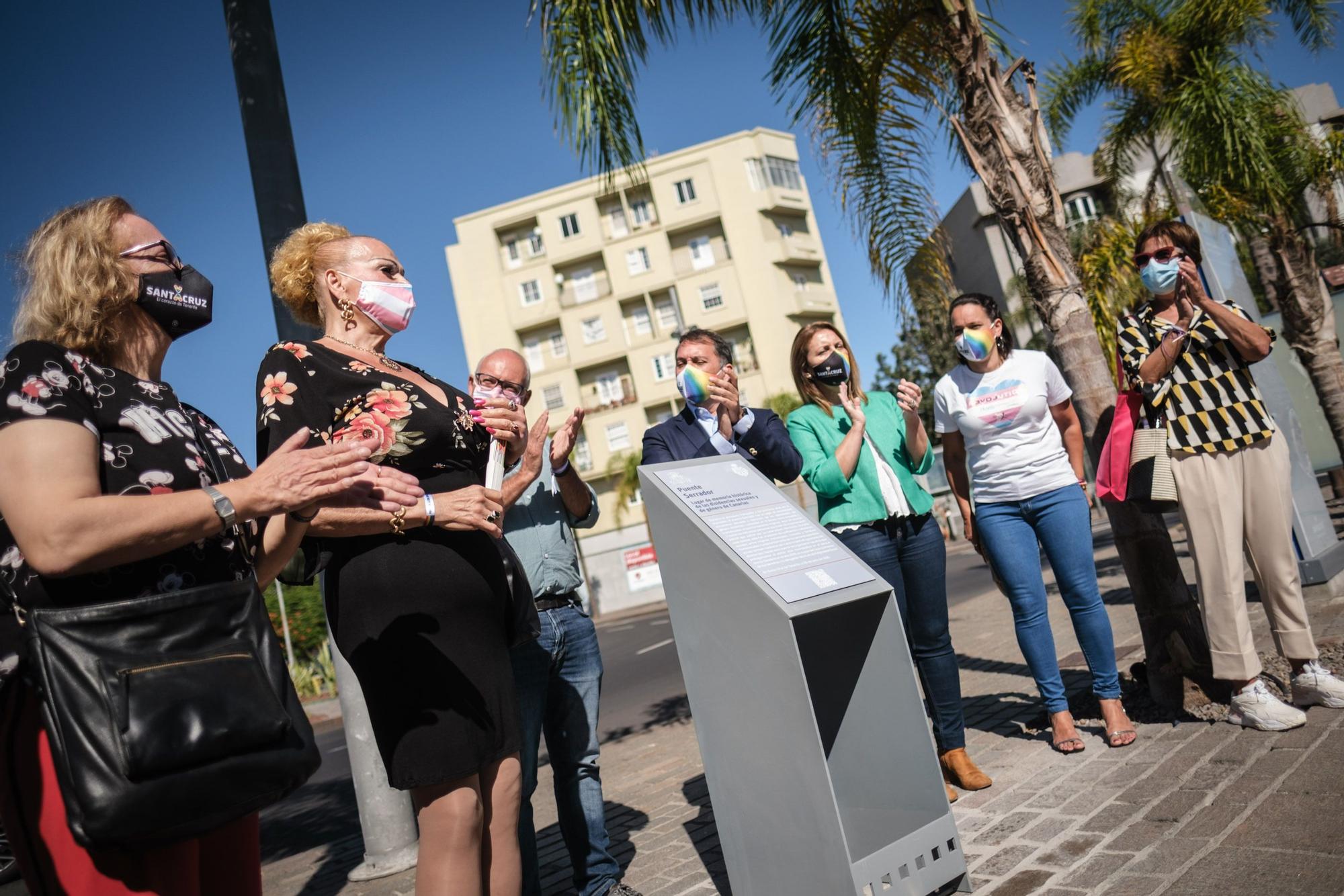 Inauguración de dos placas conmemorativas del día del orgulo LGTBIQ+