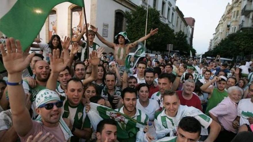 Así celebraría el Córdoba CF el ascenso en Las Tendillas